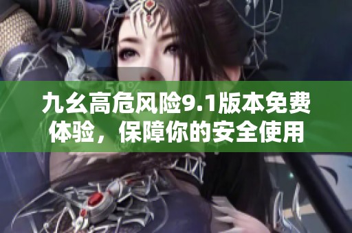 九幺高危风险9.1版本免费体验，保障你的安全使用