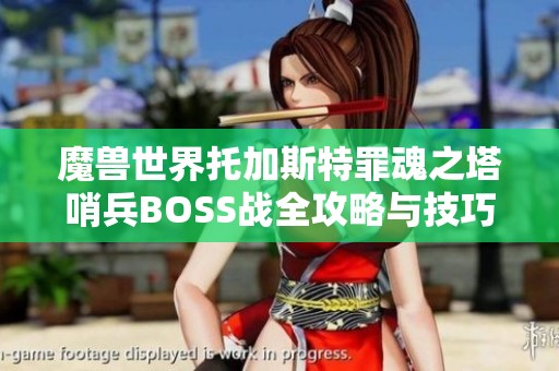 魔兽世界托加斯特罪魂之塔哨兵BOSS战全攻略与技巧分享