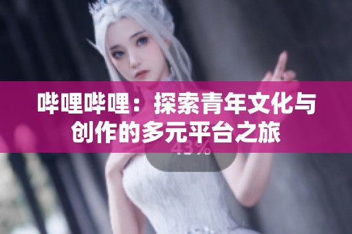 哔哩哔哩：探索青年文化与创作的多元平台之旅