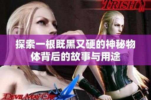 探索一根既黑又硬的神秘物体背后的故事与用途