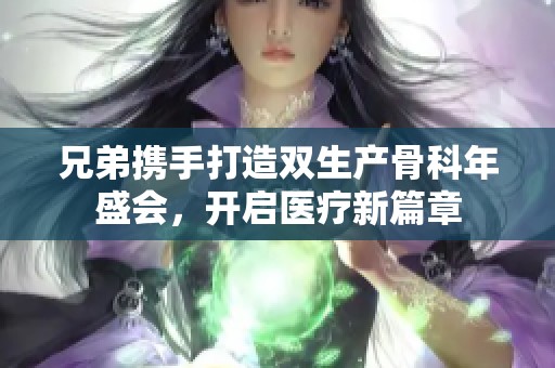 兄弟携手打造双生产骨科年盛会，开启医疗新篇章